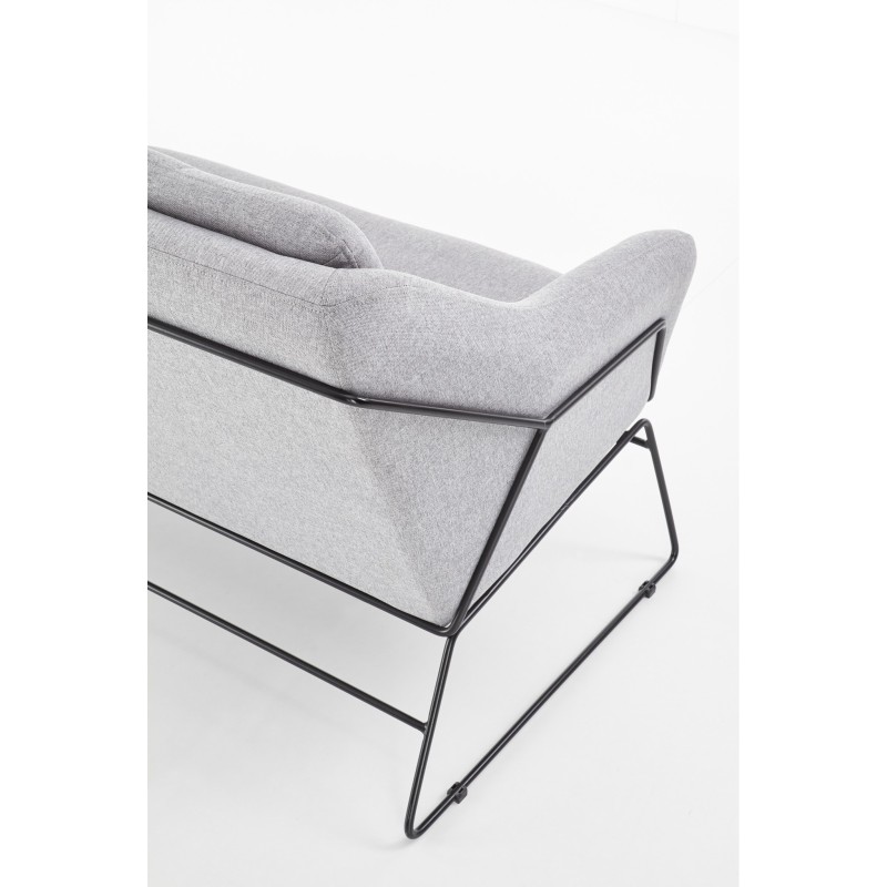 'SOFT 2 XL Double Relaxation Chair with Black Frame, Light Ash' 'SOFT 2 XL Double Relaxation Chair with Black Frame, Light Ash'