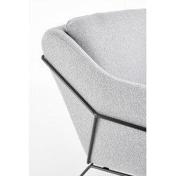 'SOFT 2 XL Double Relaxation Chair with Black Frame, Light Ash' 'SOFT 2 XL Double Relaxation Chair with Black Frame, Light Ash'