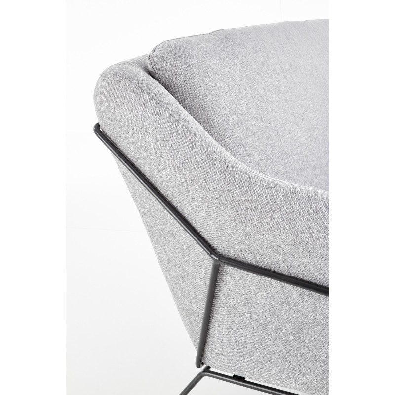 'SOFT 2 XL Double Relaxation Chair with Black Frame, Light Ash' 'SOFT 2 XL Double Relaxation Chair with Black Frame, Light Ash'
