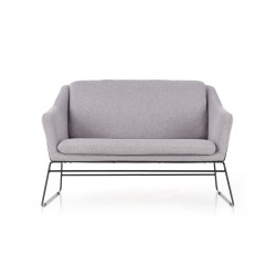'SOFT 2 XL Double Relaxation Chair with Black Frame, Light Ash' 'SOFT 2 XL Double Relaxation Chair with Black Frame, Light Ash'