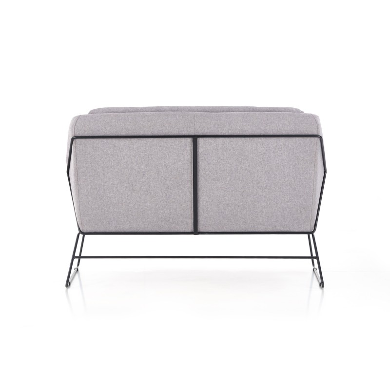 'SOFT 2 XL Double Relaxation Chair with Black Frame, Light Ash' 'SOFT 2 XL Double Relaxation Chair with Black Frame, Light Ash'