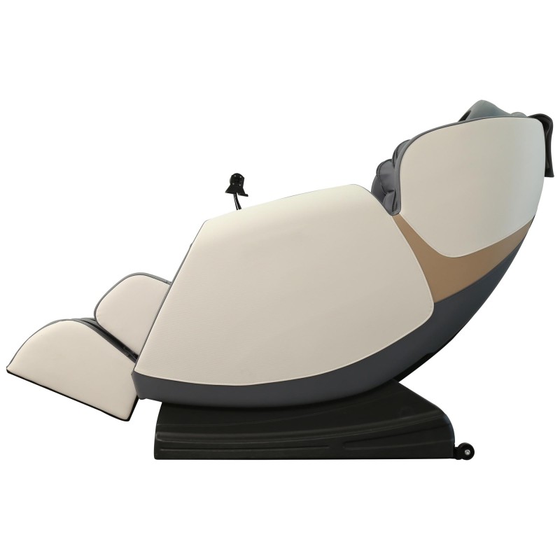 'SOLARIA Relaxation Armchair with Massage and Heating Function, Cream / Ash' 'SOLARIA Relaxation Armchair with Massage and Heating Function, Cream / Ash'