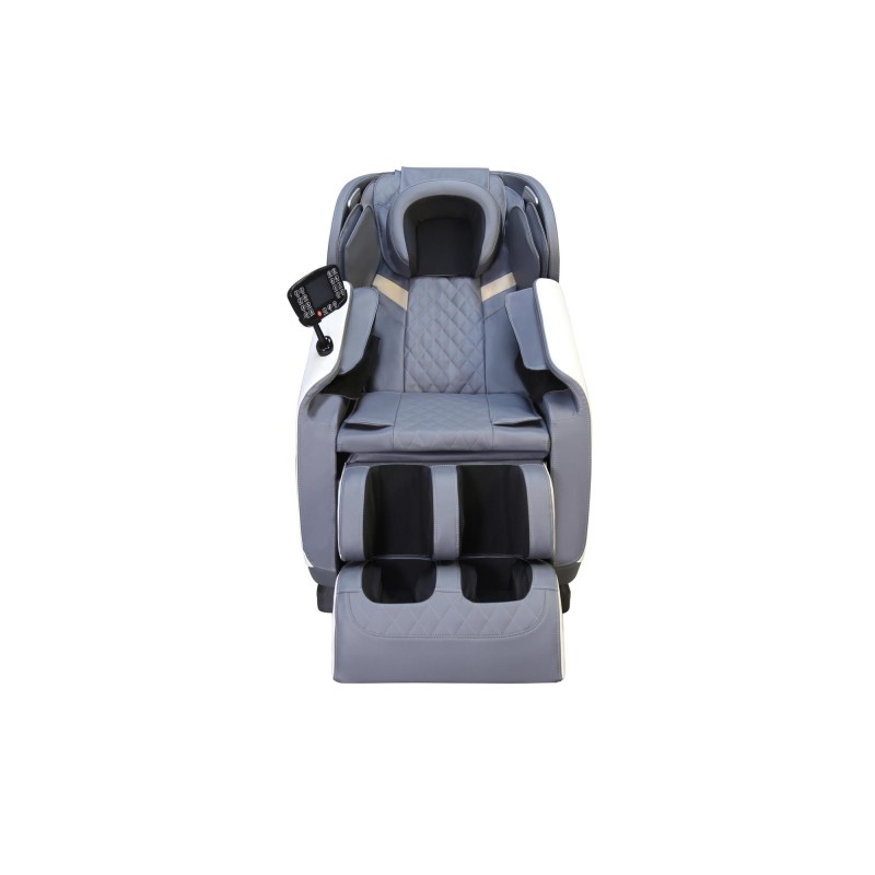'SOLARIA Relaxation Armchair with Massage and Heating Function, Cream / Ash' 'SOLARIA Relaxation Armchair with Massage and Heating Function, Cream / Ash'