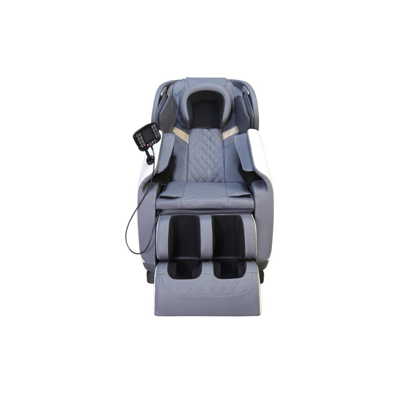 'SOLARIA Relaxation Armchair with Massage and Heating Function, Cream / Ash' 'SOLARIA Relaxation Armchair with Massage and Heating Function, Cream / Ash'