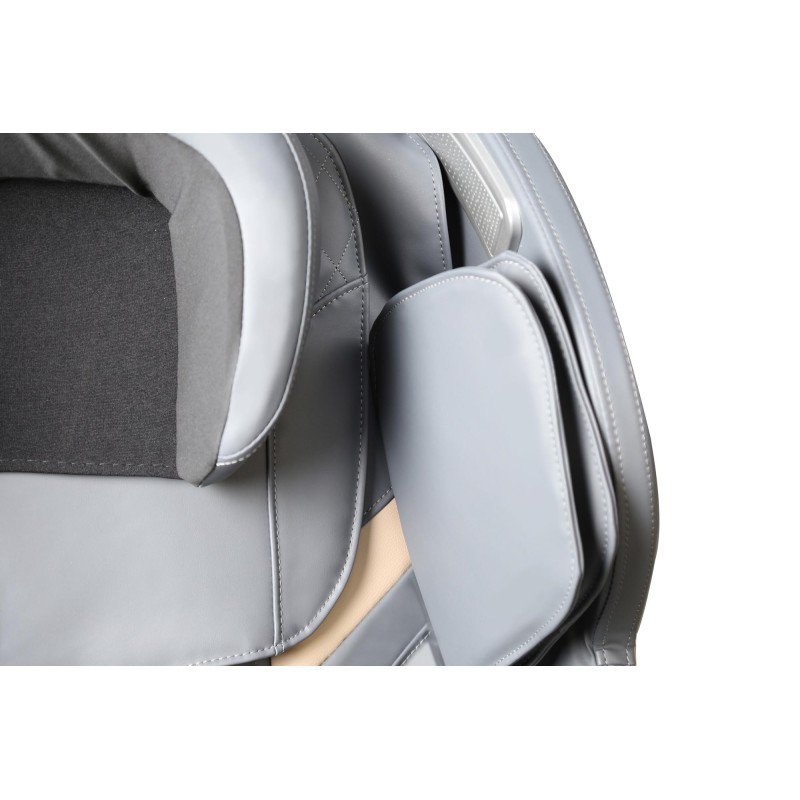 'SOLARIA Relaxation Armchair with Massage and Heating Function, Cream / Ash' 'SOLARIA Relaxation Armchair with Massage and Heating Function, Cream / Ash'