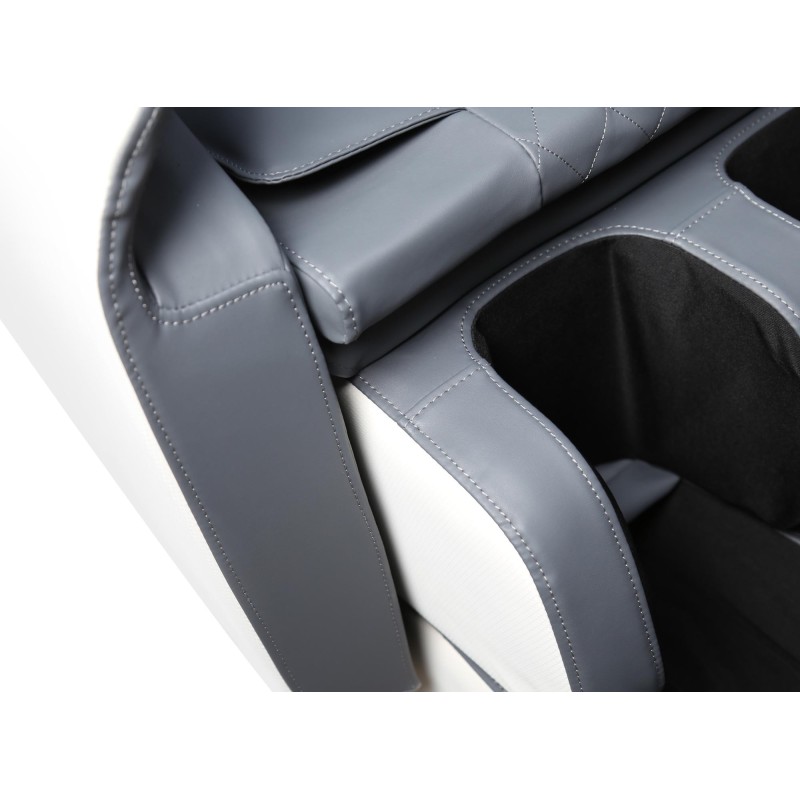 'SOLARIA Relaxation Armchair with Massage and Heating Function, Cream / Ash' 'SOLARIA Relaxation Armchair with Massage and Heating Function, Cream / Ash'