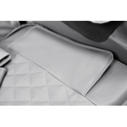 'SOLARIA Relaxation Armchair with Massage and Heating Function, Cream / Ash' 'SOLARIA Relaxation Armchair with Massage and Heating Function, Cream / Ash'