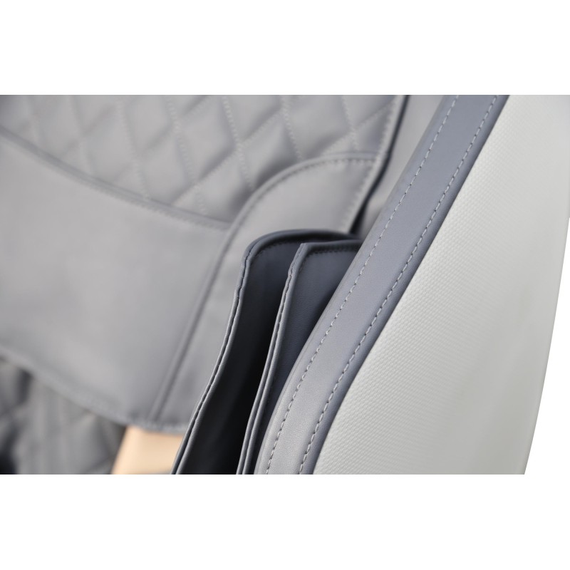 'SOLARIA Relaxation Armchair with Massage and Heating Function, Cream / Ash' 'SOLARIA Relaxation Armchair with Massage and Heating Function, Cream / Ash'