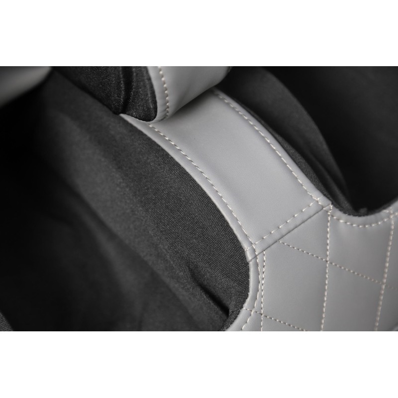 'SOLARIA Relaxation Armchair with Massage and Heating Function, Cream / Ash' 'SOLARIA Relaxation Armchair with Massage and Heating Function, Cream / Ash'
