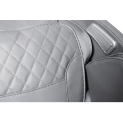 'SOLARIA Relaxation Armchair with Massage and Heating Function, Cream / Ash' 'SOLARIA Relaxation Armchair with Massage and Heating Function, Cream / Ash'