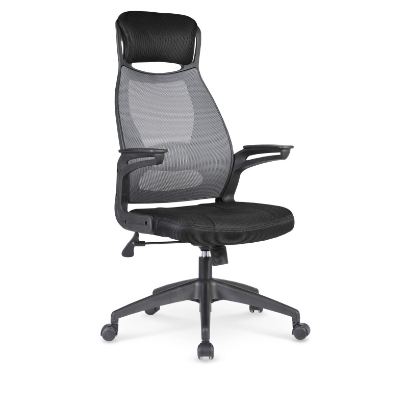 SOLARIS fotel pracowniczy czarno-popielaty SOLARIS fotel pracowniczy czarno-popielaty