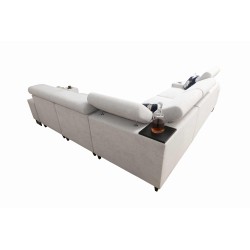 Esquina Prestige III con función de cama y puerto USB - Suave al tacto, Freya 210.02 + Tauro 8202. Esquina Prestige III con función de cama y puerto USB - Suave al tacto, Freya 210.02 + Tauro 8202.