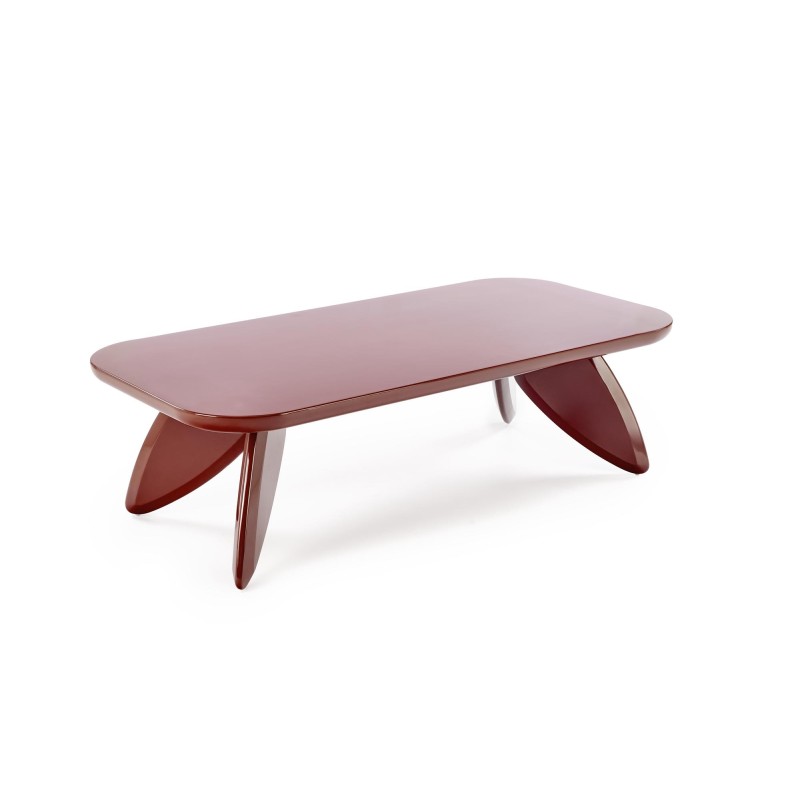 'SORAYA Coffee Table, Burgundy' 'SORAYA Coffee Table, Burgundy'