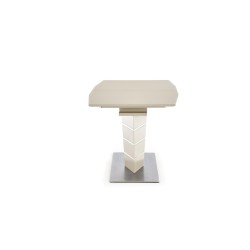 'SORENTO Extendable Beige Matte Table' 'SORENTO Extendable Beige Matte Table'