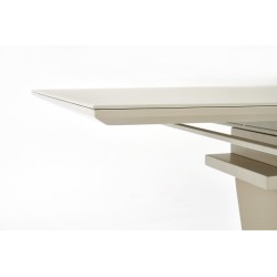 'SORENTO Extendable Beige Matte Table' 'SORENTO Extendable Beige Matte Table'