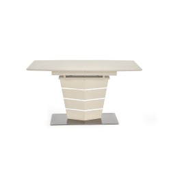 'SORENTO Extendable Beige Matte Table' 'SORENTO Extendable Beige Matte Table'