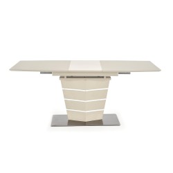 'SORENTO Extendable Beige Matte Table' 'SORENTO Extendable Beige Matte Table'