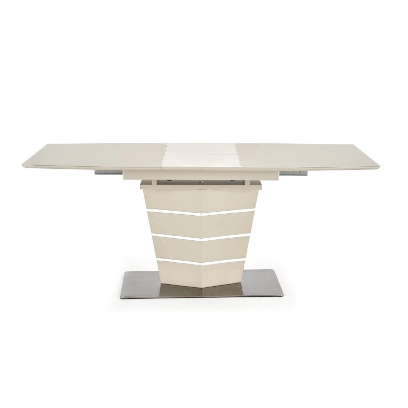 'SORENTO Extendable Beige Matte Table' 'SORENTO Extendable Beige Matte Table'
