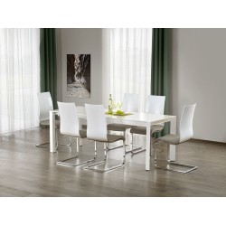'STANFORD XL Extendable Table White'