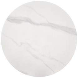 'TALBI White Marble Coffee Table / White / Gold' 'TALBI White Marble Coffee Table / White / Gold'