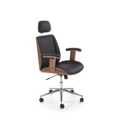 'TIMBER Walnut/Black Office Chair'