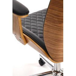 'TIMBER Walnut/Black Office Chair' 'TIMBER Walnut/Black Office Chair'