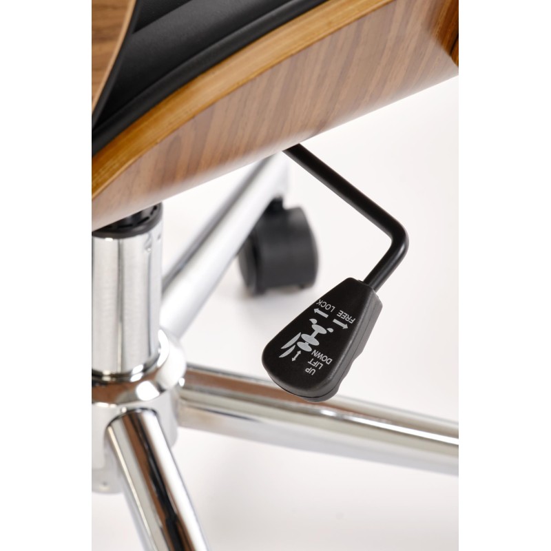 'TIMBER Walnut/Black Office Chair' 'TIMBER Walnut/Black Office Chair'