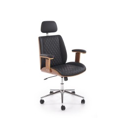 'TIMBER Walnut/Black Office Chair' 'TIMBER Walnut/Black Office Chair'