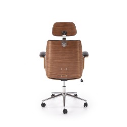 TIMBER fotel gabinetowy orzechowy/czarny TIMBER fotel gabinetowy orzechowy/czarny
