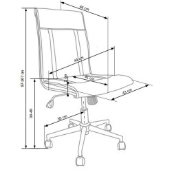 'TIROL Office Chair in Ash Grey' 'TIROL Office Chair in Ash Grey'