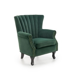 'TITAN Dark Green Armchair'
