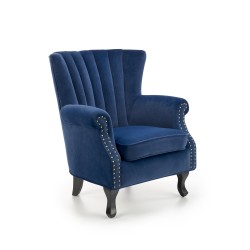 'TITAN Navy Blue Armchair'