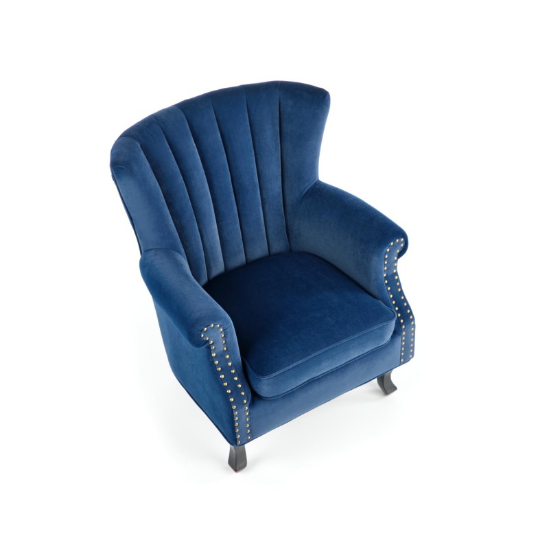'TITAN Navy Blue Armchair' 'TITAN Navy Blue Armchair'