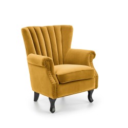 'TITAN Mustard Armchair'