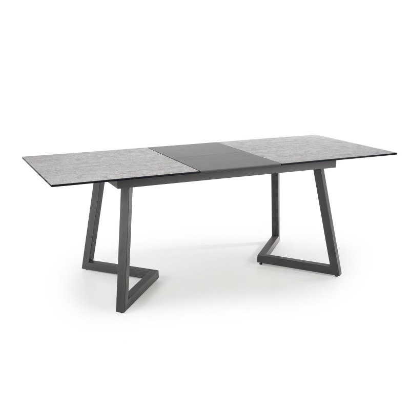 'TIZIANO Extendable Table, Top - Light Ash / Dark Ash, Legs - Dark Ash' 'TIZIANO Extendable Table, Top - Light Ash / Dark Ash, Legs - Dark Ash'