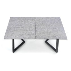 'TIZIANO Extendable Table, Top - Light Ash / Dark Ash, Legs - Dark Ash' 'TIZIANO Extendable Table, Top - Light Ash / Dark Ash, Legs - Dark Ash'