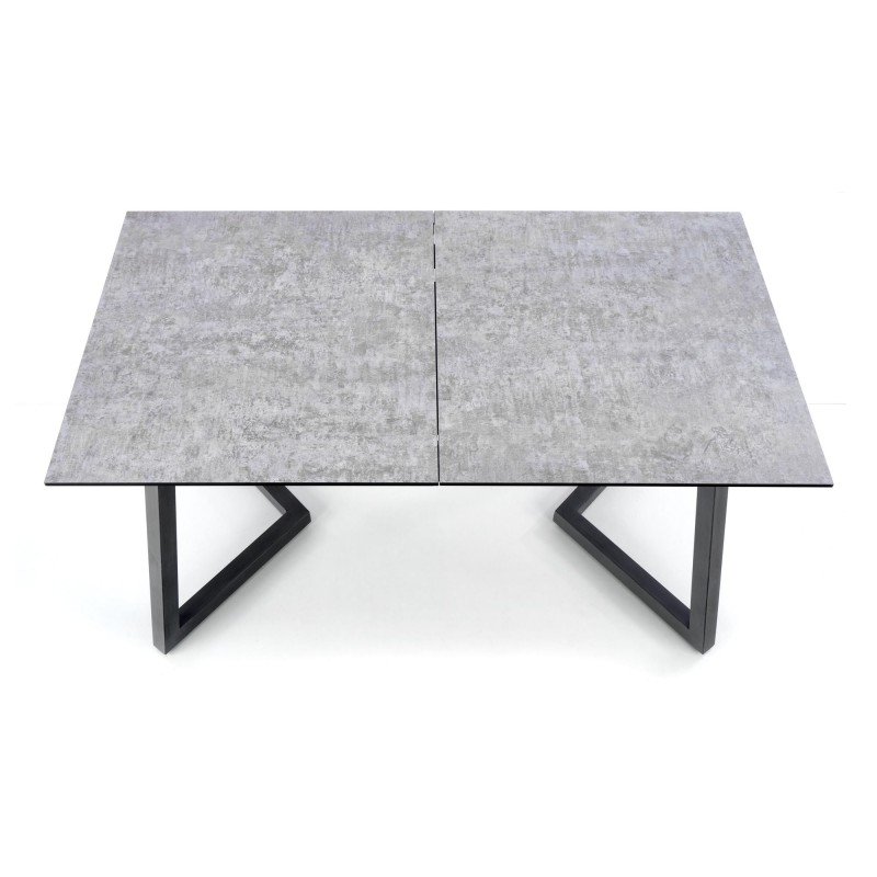 'TIZIANO Extendable Table, Top - Light Ash / Dark Ash, Legs - Dark Ash' 'TIZIANO Extendable Table, Top - Light Ash / Dark Ash, Legs - Dark Ash'