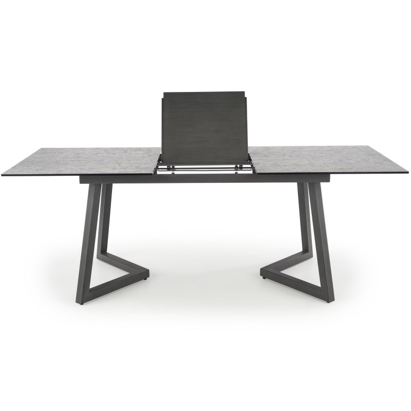 'TIZIANO Extendable Table, Top - Light Ash / Dark Ash, Legs - Dark Ash' 'TIZIANO Extendable Table, Top - Light Ash / Dark Ash, Legs - Dark Ash'