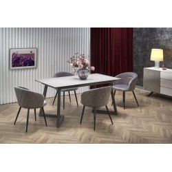 'TIZIANO Extendable Table, Top - Light Ash / Dark Ash, Legs - Dark Ash' 'TIZIANO Extendable Table, Top - Light Ash / Dark Ash, Legs - Dark Ash'
