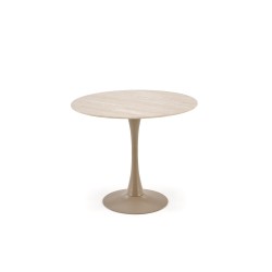 'TOLIO Round Table, Travertine/Cashmere' 'TOLIO Round Table, Travertine/Cashmere'