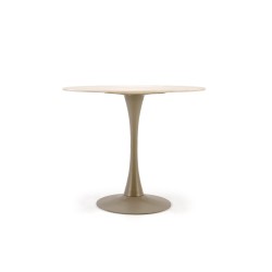 'TOLIO Round Table, Travertine/Cashmere' 'TOLIO Round Table, Travertine/Cashmere'