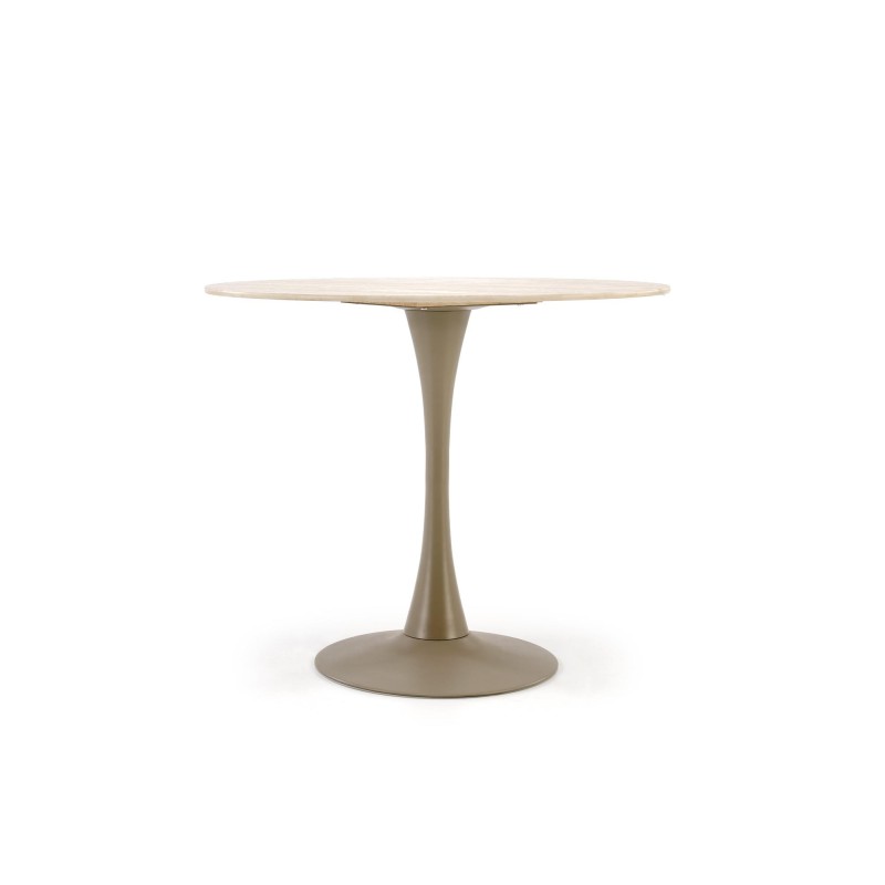 'TOLIO Round Table, Travertine/Cashmere' 'TOLIO Round Table, Travertine/Cashmere'