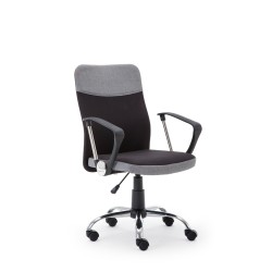 'TOPIC Employee Chair in Black - Ash'