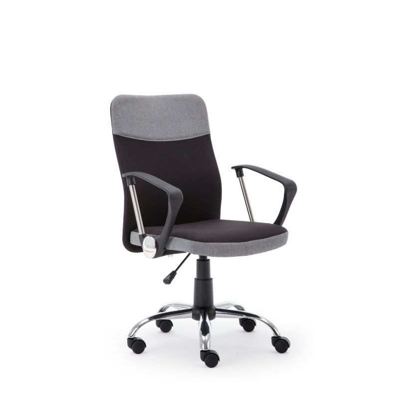 'TOPIC Employee Chair in Black - Ash'