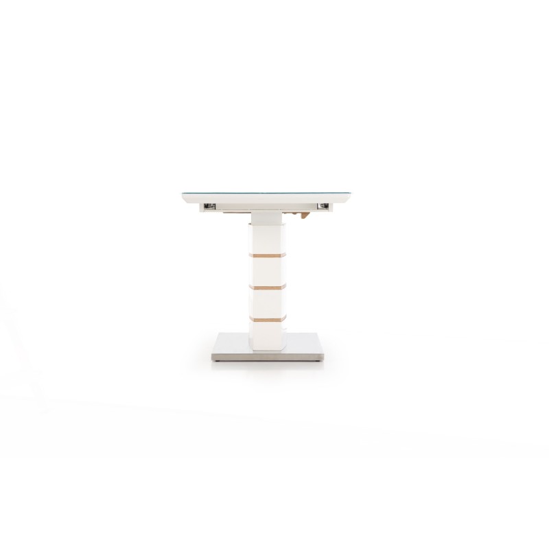 'TORONTO Extendable Table White / Golden Oak' 'TORONTO Extendable Table White / Golden Oak'