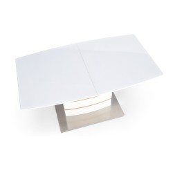 'TORONTO Extendable Table White / Golden Oak' 'TORONTO Extendable Table White / Golden Oak'