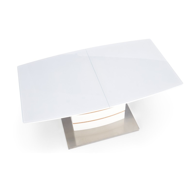 'TORONTO Extendable Table White / Golden Oak' 'TORONTO Extendable Table White / Golden Oak'