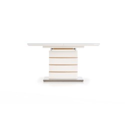 'TORONTO Extendable Table White / Golden Oak' 'TORONTO Extendable Table White / Golden Oak'