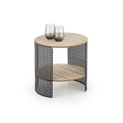 'TRAFICA Natural/Black Coffee Table'
