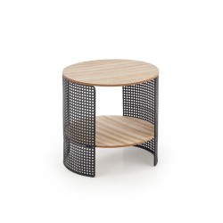 'TRAFICA Natural/Black Coffee Table' 'TRAFICA Natural/Black Coffee Table'